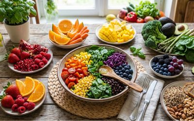 El poder de los colores en la alimentación y el apetito