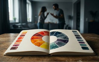 Cómo influyen los colores en las discusiones de pareja  